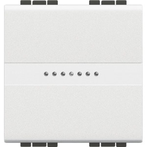 Legrand LIVINGLIGHT Taster Schliesser 10A 2M Weiss