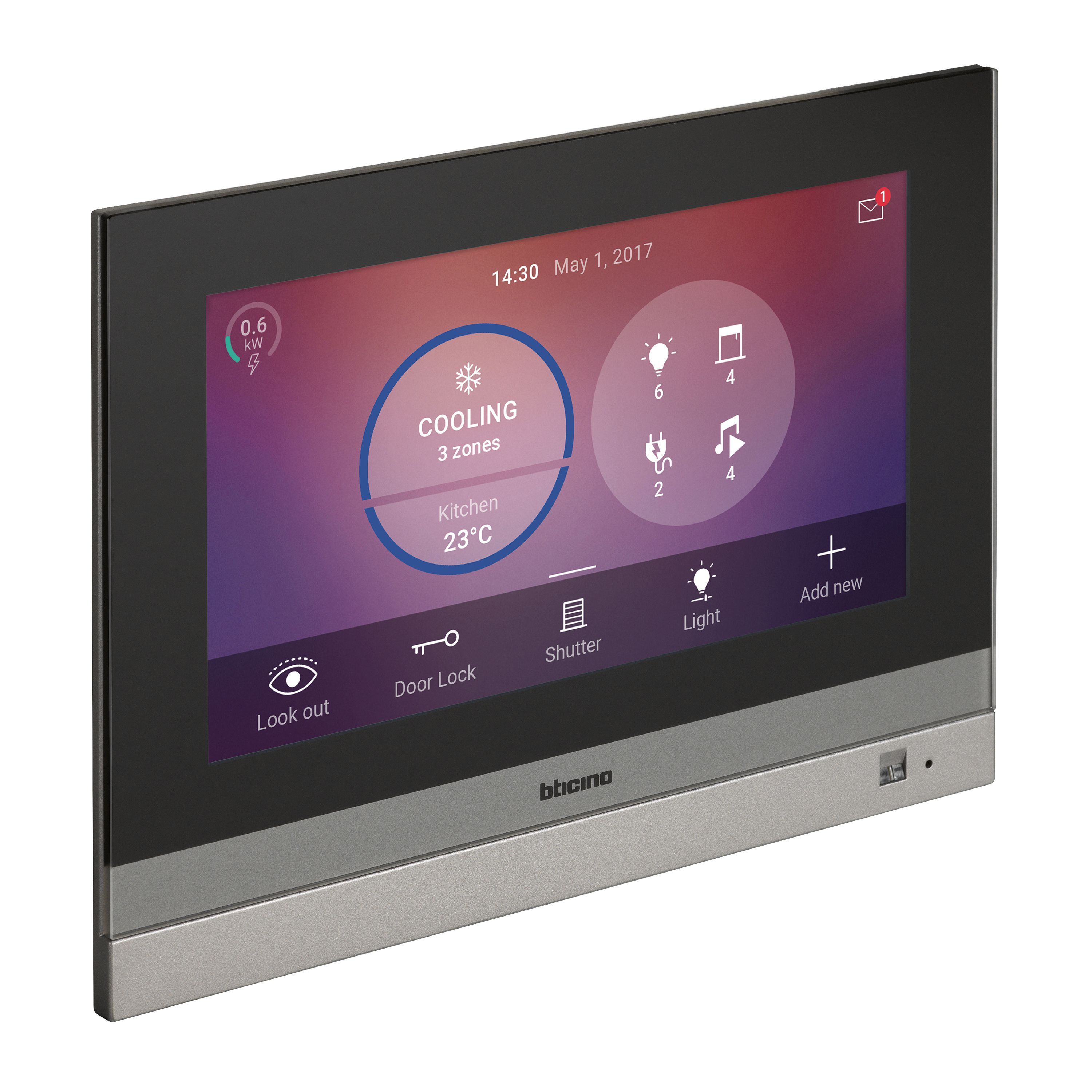 Legrand Touchscreen mit 7