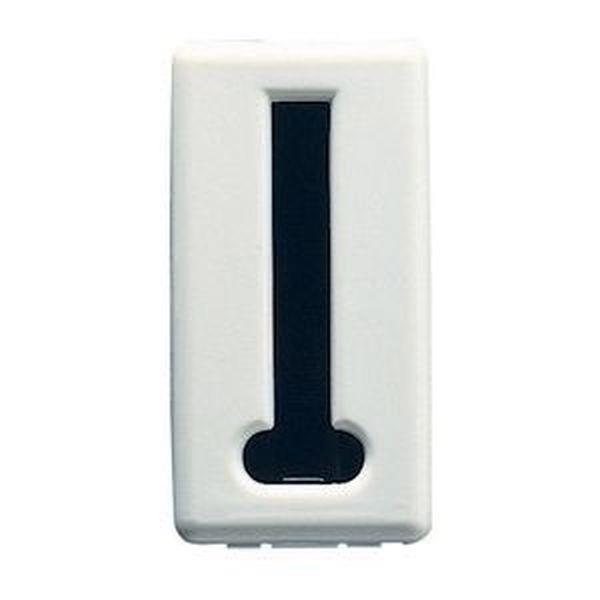 Gewiss Telefon-Anschlussdose 1M Französischer Standard weiss