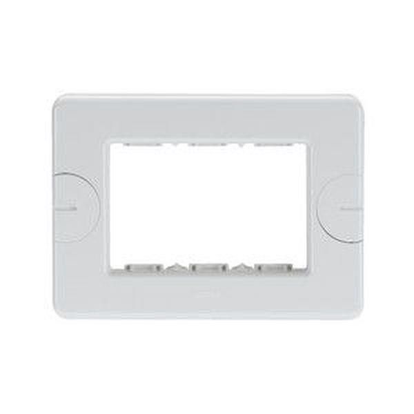 Gewiss Abdeckrahmen System Compact 4M weiss