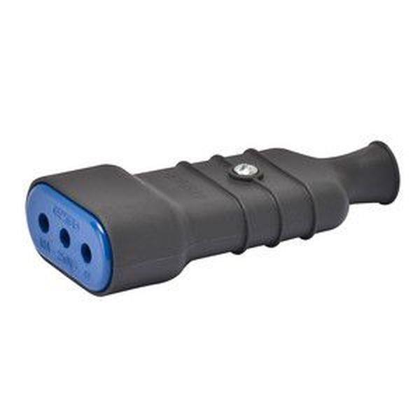 Gewiss Kabelsteckdose 2P+E 10A 250V PLAY.grau Gewiss Kabelsteckdose 2P+E 10A 250V PLAY.grau