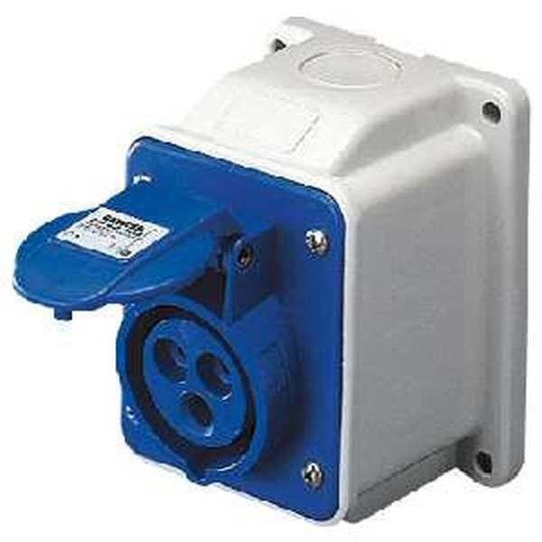 Gewiss Wandsteckdose IEC 10° 230V 32A 9h 5P IP44