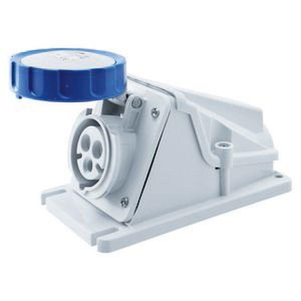 Gewiss Wandsteckdose IEC 90° 230V 16A 6h 3P IP67