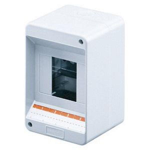 Gewiss Verteiler o. Tür 90x130x85mm 1x4TE o. PE/N kl.