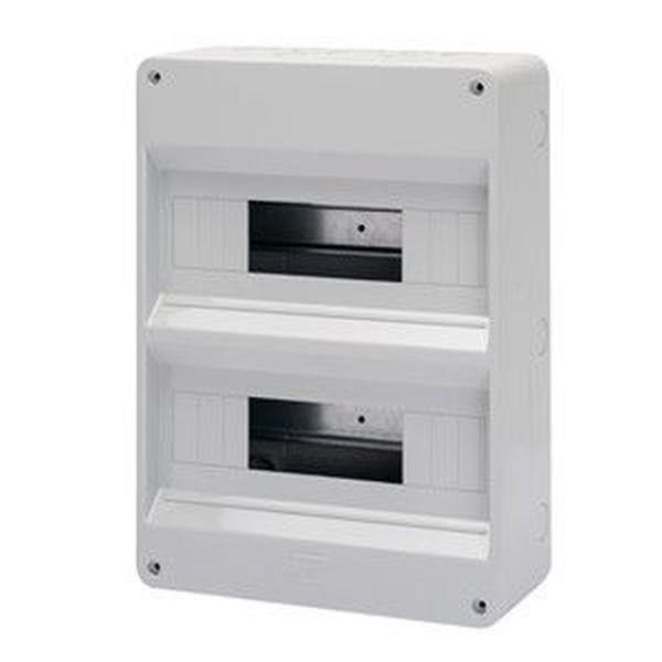 Gewiss Verteiler o. Tür 250x340x95mm 2x12TE o. PE/N kl.