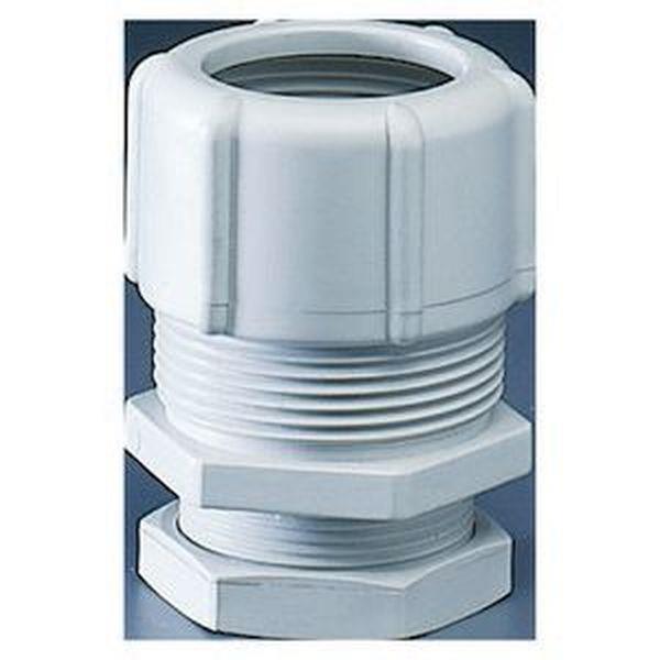 Gewiss Verbinder f. Rohr 20 Bohrung 23 RAL7035 IP66