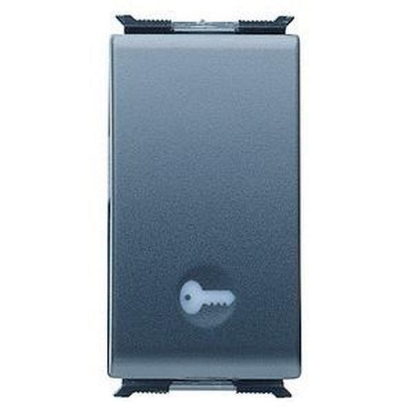 Gewiss Taster 1 Schl Türsym beleuchtb 1M 1P 16A sw