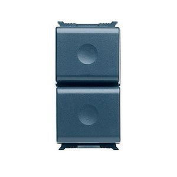 Gewiss Doppeltaster Playbus 2 Schliesser 1M 1P 16A schwarz