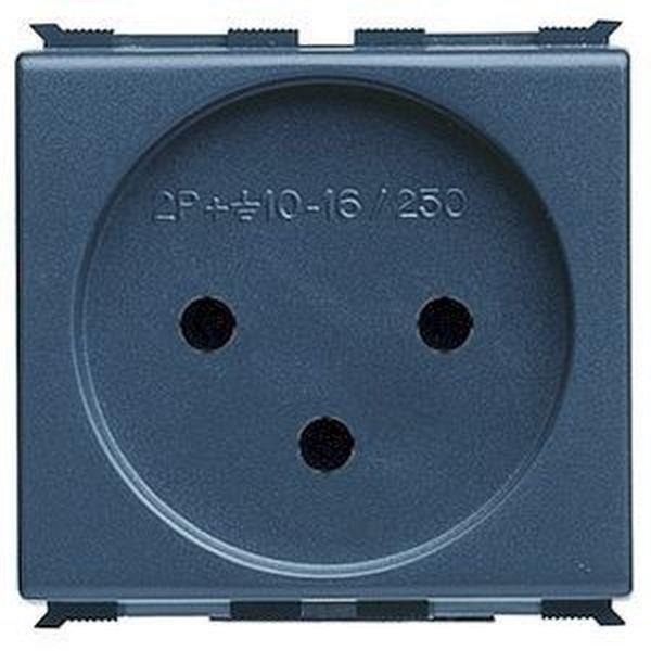 Gewiss Steckdose 2M 2P+PE 16A Israelischer Standard sw