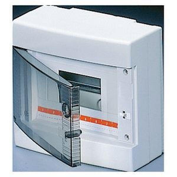 Gewiss Verteiler m. Tür 200x180x100mm 1x8TE o. PE/N Kl.