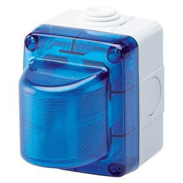 Gewiss Kontrollleuchte elektronische AP-Blau max. 15W 230V AC