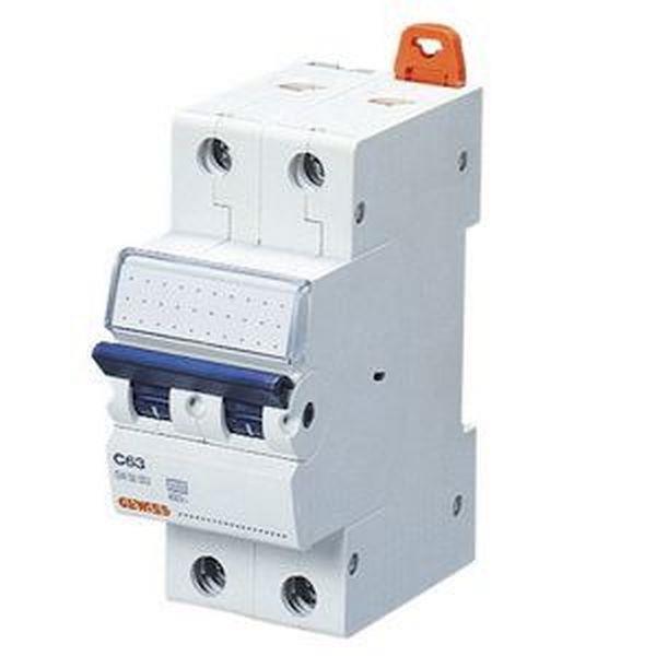 Gewiss Leitungsschutzschalter (MCB) D-6A 10kA 2-Pol 2TE