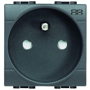 Legrand Steckdose FranzösischStandard 2P+E Ktrl. Anthrazit