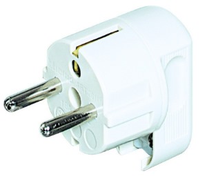 Legrand Flachstecker Verst.Einfür. Farbe: Ultraweiß