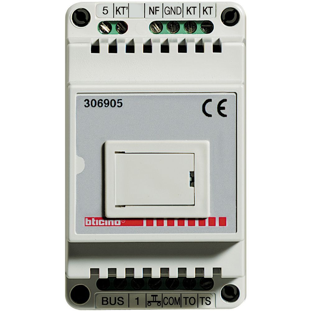 Telefon-Interface zur Anbindung von 2-Draht-Sprechanlagen an FTZ 123D12, 3 TE