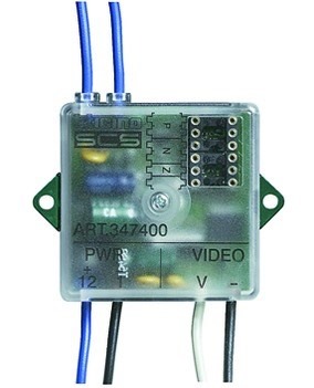 Legrand Kamera-Interface Koax / 2-Draht für externe Videokameras, Maße: 41 x 41