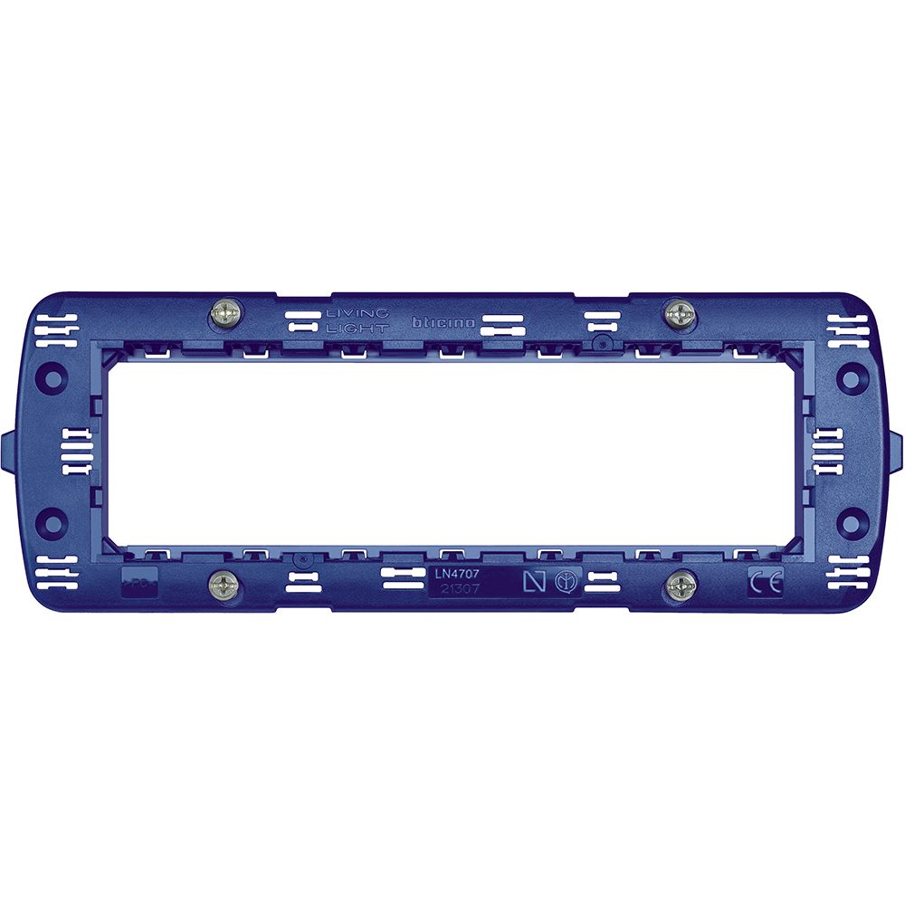 Legrand Kunststoff-Tragring 7-modulig für LIVINGLIGHT-Einsätze mit Schraubbefest