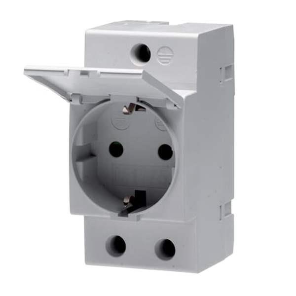 ABB M1175-C SCHUKO-Steckdose mit Klappdeckel