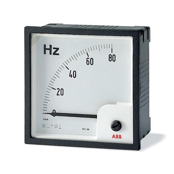 ABB FRZ-90/96 Frequenzmeter analog Direktmessung, Wechselstrom, 96mm
