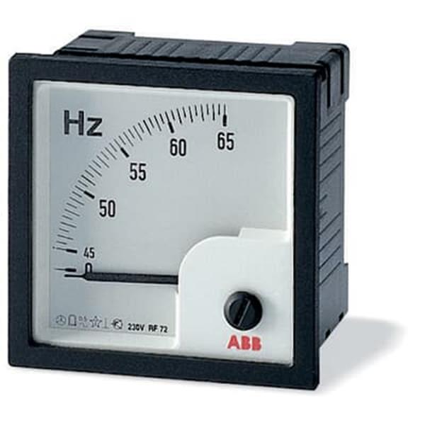 ABB FRZ-240/72 Frequenzmeter analog Direktmessung, Wechselstrom, 72mm