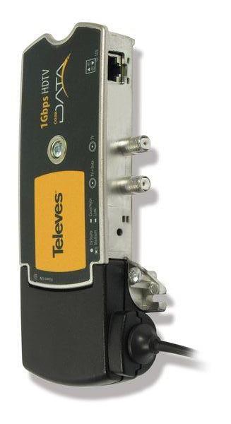 Televes Adapter Coaxdata Ethernet Hybrid EKA10001RJ45 1000 Mbps 1x RJ45