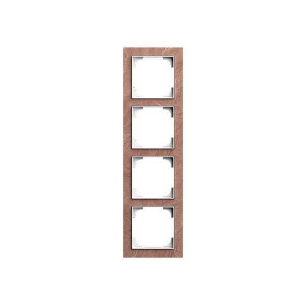 Busch-Jäger 1724-4097-Abdeckrahmen 4-fach