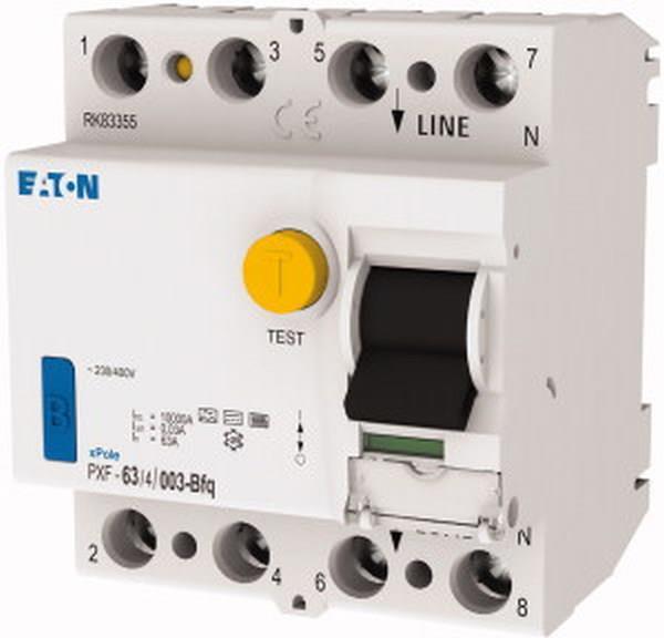 Eaton FI-Schutzschalter PXF-63/4/003-Bfq alls.63A 4-pol 30mA