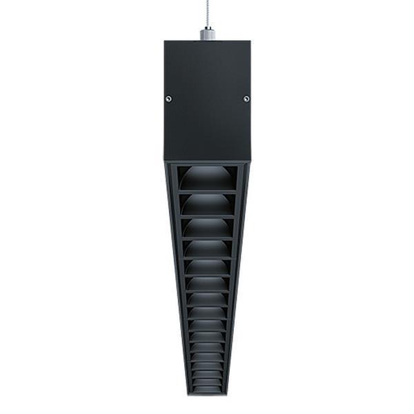 Zumtobel LED-Pendelleuchte Sloin MC DI K SL 830 L1505 LDE BK