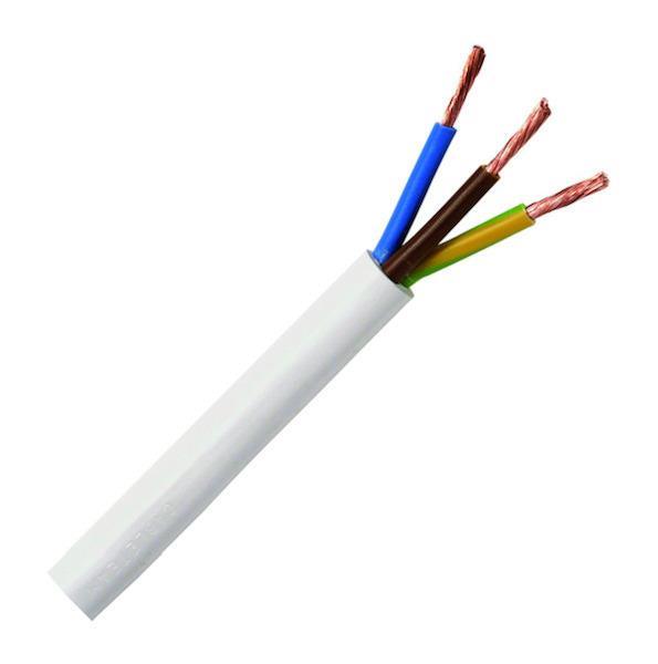 Kabel/Leitungen NEUT PVC-Schlauchleitung Eca H05VV-F 4G1 RG50m weiss